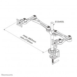 Neomounts FPMA-D930D Support d'écran à fixer 10-30"