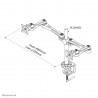 Neomounts FPMA-D930D Support d'écran à fixer 10-30"