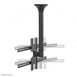 Neomounts FPMA-C400BLACK Support de plafond pour écran de 32-60" - h64-104 cm