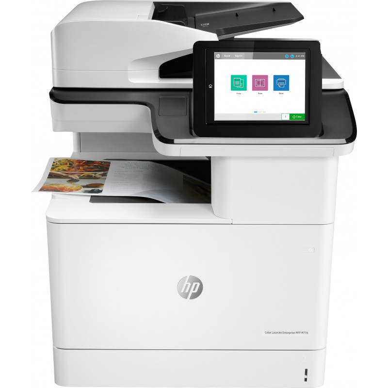 HP Color LaserJet Enterprise MFP M776dn, Print, copy, scan and optional fax, Two-sided printing Two-sided scanning Scan to emai