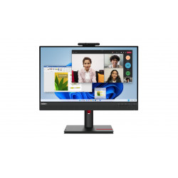 Lenovo ThinkCentre Tiny-In-One 24 Gen 5 LED display 60,5 cm (23.8") 1920 x 1080 pixels Full HD Écran tactile Noir