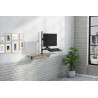 Neomounts FPMA-D500KEYB Station de travail assis-debout pour bureau 10-27" - ressort à gaz