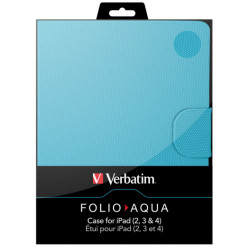 Verbatim 98246 étui pour tablette Folio Bleu