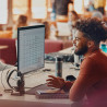 POLY Micro-casque Voyager Focus 2 USB-A Certifié Microsoft Teams