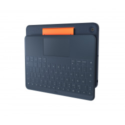 Logitech 920-010367 clavier pour tablette QWERTY Anglais britannique Smart Connector Bleu