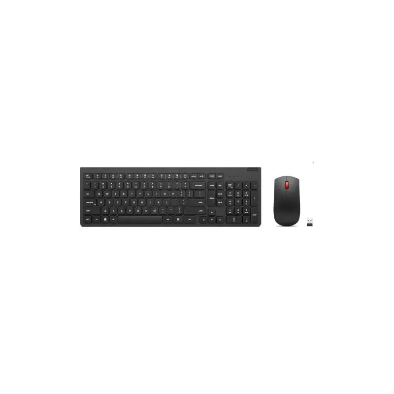 Lenovo 4X31N50712 clavier Souris incluse Universel RF sans fil Belge Noir