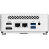 MSI Cubi 5 12M-009EU Intel® Core™ i3 i3-1215U 8 Go DDR4-SDRAM 256 Go SSD Windows 11 Pro Mini PC Blanc