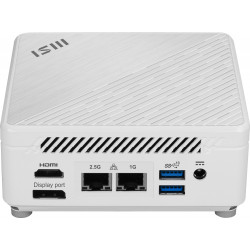 MSI Cubi 5 12M-009EU Intel® Core™ i3 i3-1215U 8 Go DDR4-SDRAM 256 Go SSD Windows 11 Pro Mini PC Blanc