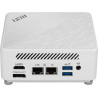 MSI Cubi 5 12M-009EU Intel® Core™ i3 i3-1215U 8 Go DDR4-SDRAM 256 Go SSD Windows 11 Pro Mini PC Blanc