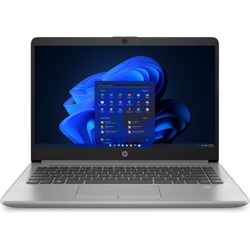 HP 245 G9 AMD Ryzen™ 5 5625U Ordinateur portable 35,6 cm (14") Full HD 8 Go DDR4-SDRAM 256 Go SSD Wi-Fi 5 (802.11ac) Windows 
