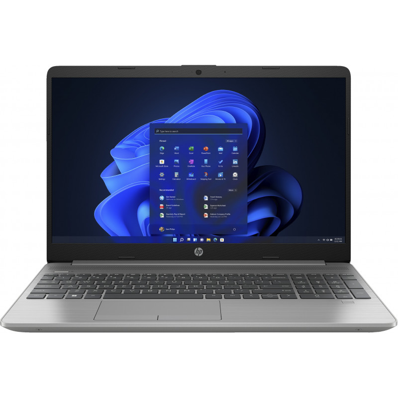 HP 255 G9 AMD Ryzen™ 5 5625U Ordinateur portable 39,6 cm (15.6") Full HD 8 Go DDR4-SDRAM 512 Go SSD Wi-Fi 5 (802.11ac) Window