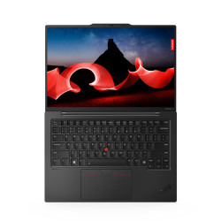 Lenovo ThinkPad X1 Carbon Gen 12 Intel Core Ultra 7 155U Ordinateur portable 35,6 cm (14") WUXGA 16 Go LPDDR5x-SDRAM 512 Go SSD