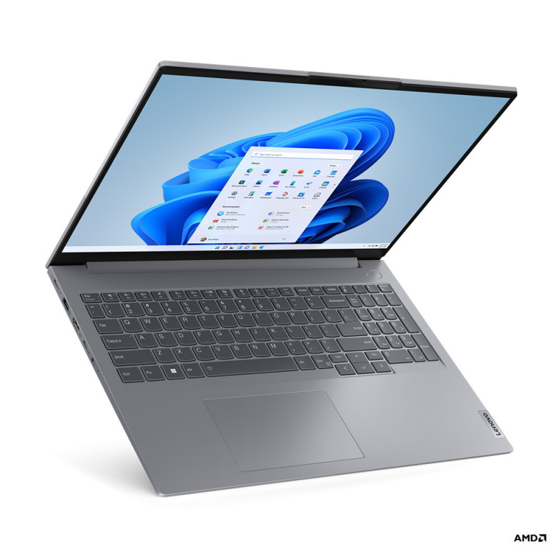 Lenovo ThinkBook 16 G6 ABP AMD Ryzen™ 5 7530U Ordinateur portable 40,6 cm (16") WUXGA 16 Go DDR4-SDRAM 512 Go SSD Wi-Fi 6 (80