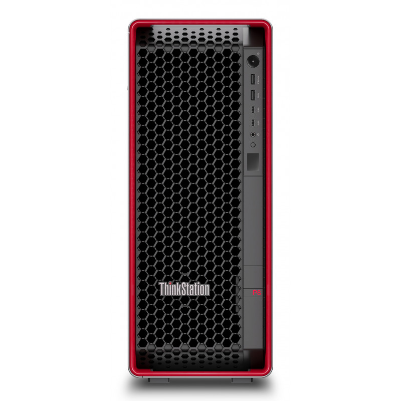 Lenovo ThinkStation P8 AMD Ryzen Threadripper PRO 7975WX 64 Go DDR5-SDRAM 2 To SSD Windows 11 Pro Tower Station de travail Noir