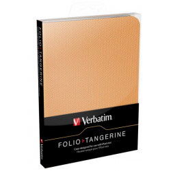 Verbatim 98102 étui pour tablette Folio Orange