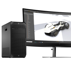 HP Z4 G5 Intel® Xeon® W w3-2423 32 Go DDR5-SDRAM 1 To SSD NVIDIA Quadro T1000 Windows 11 Pro Tower Station de travail Noir