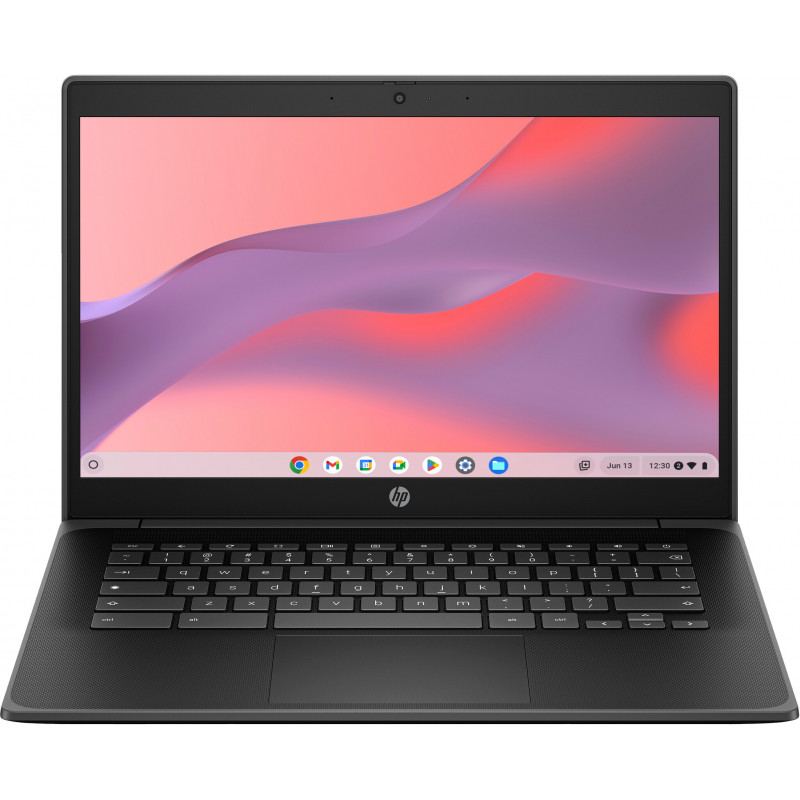 HP Chromebook Fortis G11 35.6 cm (14") Full HD Intel® N N100 8 GB LPDDR5-SDRAM 64 GB eMMC Wi-Fi 6E (802.11ax) ChromeOS Grey