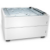 HP Bac papier et socle Color LaserJet 2x550-sheet