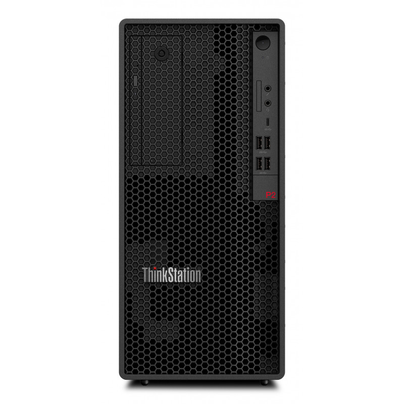 Lenovo ThinkStation P2 Tower Intel® Core™ i9 i9-14900K 32 Go DDR5-SDRAM 1 To SSD NVIDIA GeForce RTX 4070 Windows 11 Pro Stat