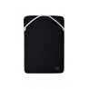 HP Housse de protection réversible pour ordinateur portable 15,6 pouces (argenté)