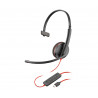 POLY Micro-casque monaural USB-C Blackwire 3210 (lot)