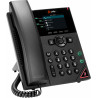POLY Téléphone IP VVX 250 à 4 lignes et compatible PoE