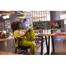 POLY Micro-casque Voyager Surround 80 UC USB-C certifié Microsoft Teams + adaptateur USB-C/A