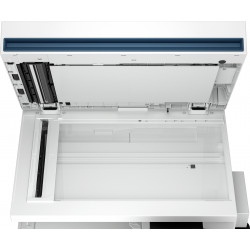 HP Color LaserJet Enterprise Flow Imprimante MFP 5800zf, Color, Imprimante pour Impression, copie, scan, fax, Chargeur automati