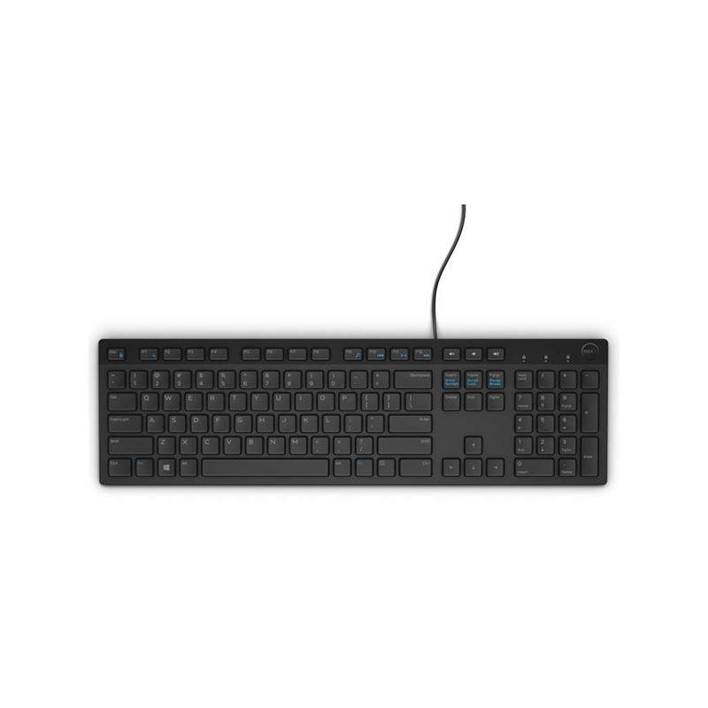 DELL KB216 clavier Bureau USB AZERTY Français Noir