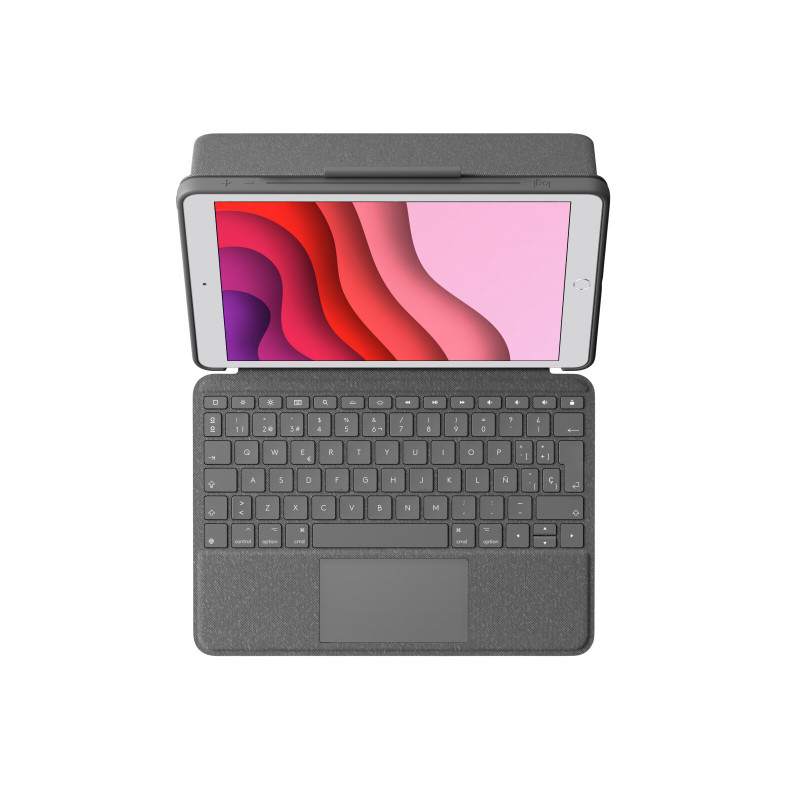 Logitech 920-009627 clavier pour tablette QWERTY Espagnole Smart Connector Graphite