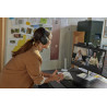 POLY Micro-casque Voyager Surround 85 UC USB-C + adaptateur USB-C/A + base de chargement