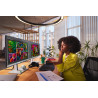 POLY Micro-casque Voyager Surround 85 UC USB-C certifié Microsoft Teams + adaptateur USB-C/A +base de chargement