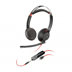 POLY Micro-casque Blackwire C5220 USB-C + câble de commande