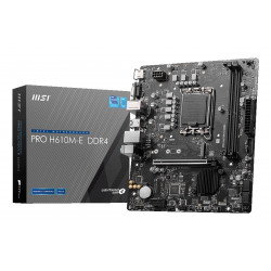 MSI PRO H610M-E DDR4 carte...