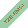 Brother TZE-RM54 ruban d'étiquette Couleur or sur menthe