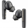 Poly Écouteurs noir charbon Voyager Free 60 UC M +adaptateur USB-C BT700 + étui de charge de base
