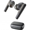 Poly Écouteurs noir charbon Voyager Free 60 UC M +adaptateur USB-C BT700 + étui de charge de base
