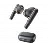 Poly Écouteurs noir charbon Voyager Free 60 UC M +adaptateur USB-C BT700 + étui de charge de base