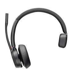 Poly Micro-casque Voyager 4310-M certifié Microsoft Teams USB-C + dongle BT700 + base de chargement
