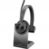 Poly Micro-casque Voyager 4310-M certifié Microsoft Teams USB-C + dongle BT700 + base de chargement