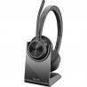 Poly Micro-casque stéréo USB-A Voyager 4320 UC + adaptateur USB-A BT700 + base de chargement