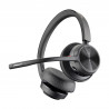 Poly Micro-casque stéréo USB-A Voyager 4320 UC + adaptateur USB-A BT700 + base de chargement