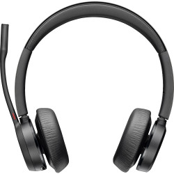 Poly Casque VOYAGER 4320-M certifié Microsoft Teams avec socle de charge