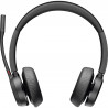 Poly Casque VOYAGER 4320-M certifié Microsoft Teams avec socle de charge