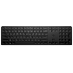 HP 450 WL BLK PROGRAMMABLE KBD clavier FR sans fil +USB Noir