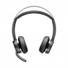POLY Micro-casque Voyager Focus 2-M Certifié Microsoft Teams avec base de chargement