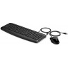 HP Pavilion KEYBOARD AND MOUSE 200 clavier Souris incluse Universel USB Noir