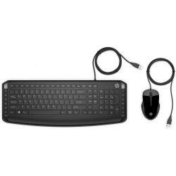 HP Pavilion KEYBOARD AND MOUSE 200 clavier Souris incluse Universel USB Noir