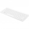 HP 350 WHT Compact Multi-Devic - Tastatur - Bluetooth 5 clavier Maison Blanc