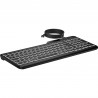 HP STORE 3PL clavier Bureau USB Noir